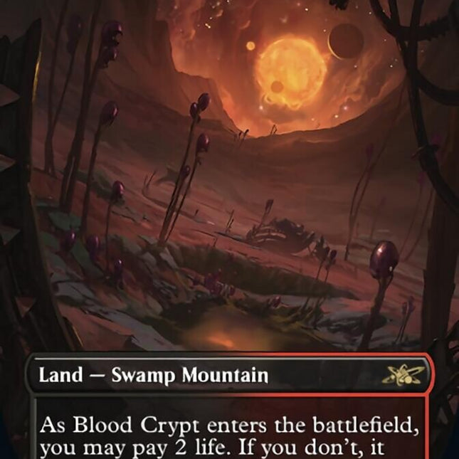 Blood Crypt (Borderless) (Galaxy Foil) [Unfinity]