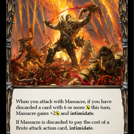 Massacre [U-CRU008] (Crucible of War Unlimited)  Unlimited Normal