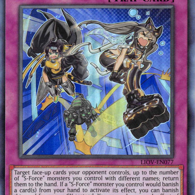 S-Force Chase [LIOV-EN077] Ultra Rare