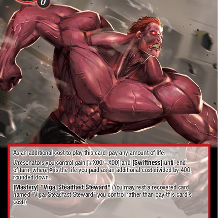 Sprinting Steward (NWE-021 R) [A New World Emerges]