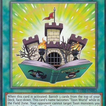 Toon Kingdom [LED2-EN052] Rare