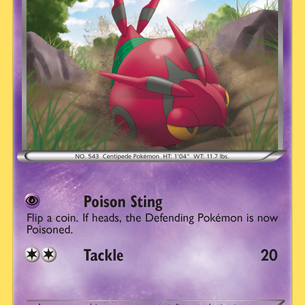 Venipede (38/98) [Black & White: Emerging Powers]