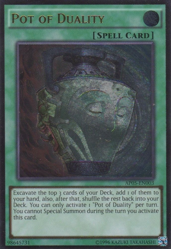 Pot of Duality [AP05-EN003] Ultimate Rare – TokenMTG