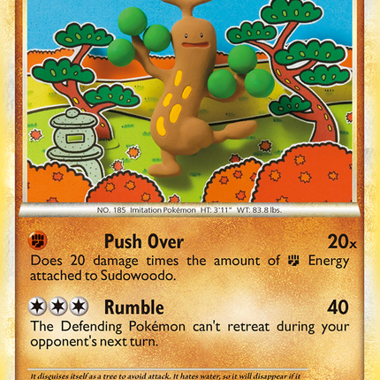 Sudowoodo (9/95) [HeartGold & SoulSilver: Unleashed]