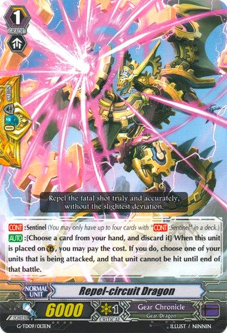Repel-circuit Dragon (G-TD09/013EN) [True Zodiac Time Beasts]