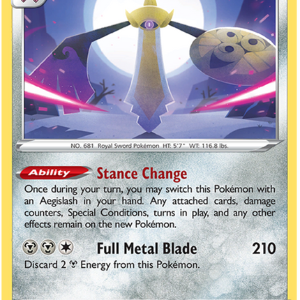 Aegislash (107/163) (107/163) [Sword & Shield: Battle Styles]