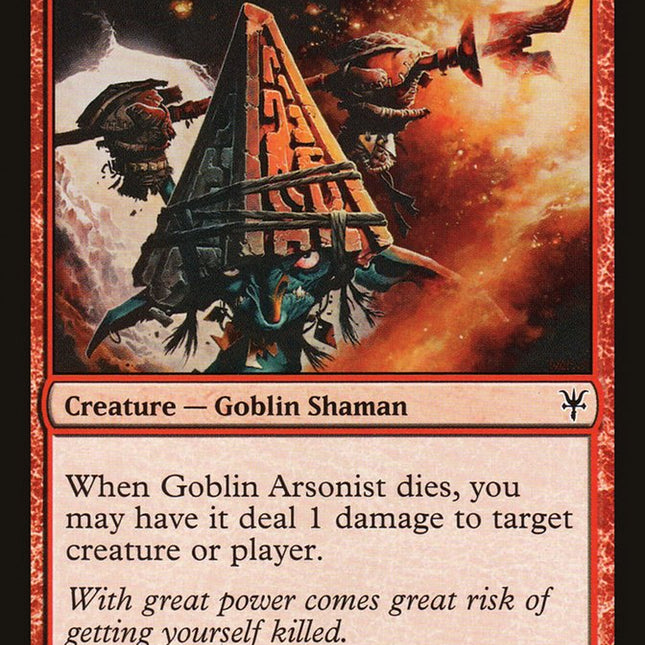Goblin Arsonist [Duel Decks: Sorin vs. Tibalt]