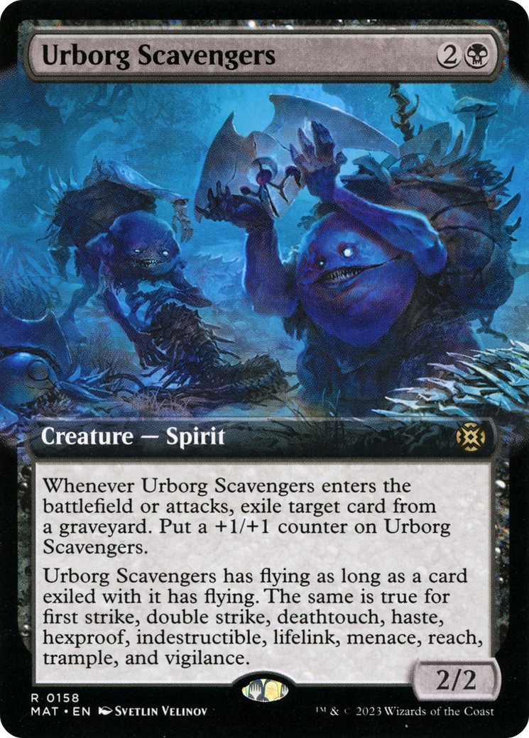 Urborg Scavengers (Extended Art) [March of the Machine: The Aftermath] –  TokenMTG