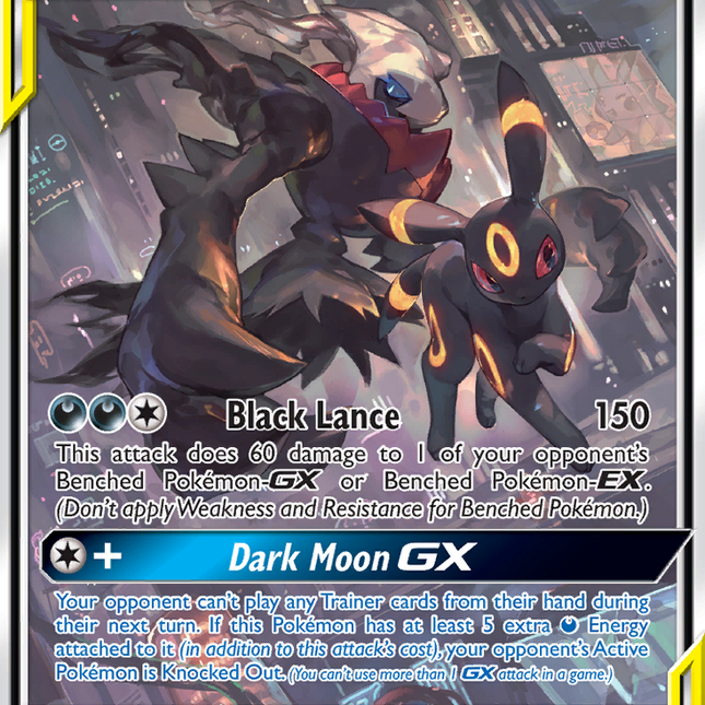Umbreon & Darkrai GX (SM241) (Jumbo Card) [Sun & Moon: Black Star Promos]