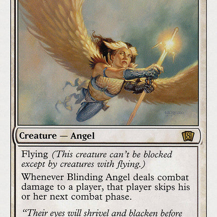 Blinding Angel (8th Edition) [Oversize Cards]