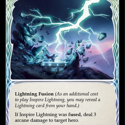 Inspire Lightning (Red) [U-ELE088] (Tales of Aria Unlimited)  Unlimited Normal
