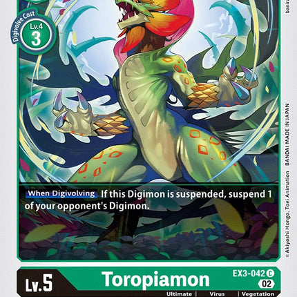 Toropiamon [EX3-042] [Draconic Roar]