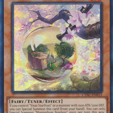 Mannadium Fearless [CYAC-EN013] Super Rare