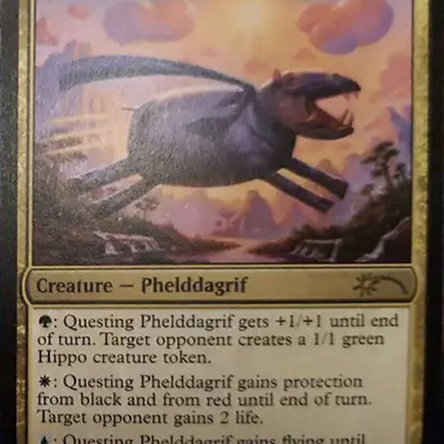 mtg hippo cards Questing Phelddagrif (671) [Secret Lair Drop Promos] – TokenMTG