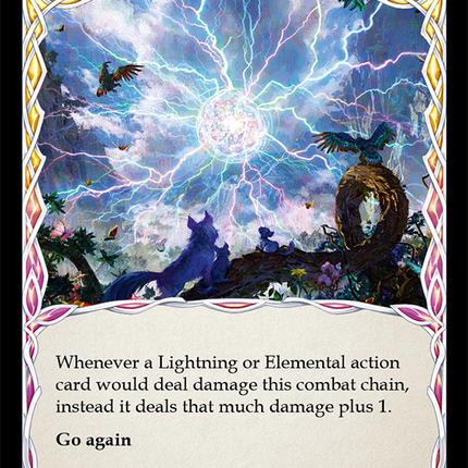 Ball Lightning (Yellow) [ELE187] (Tales of Aria)  1st Edition Normal