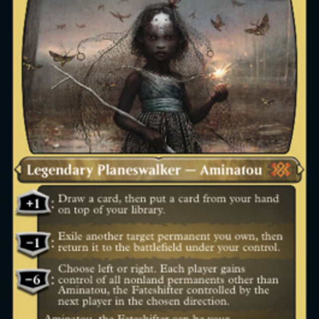 Aminatou, the Fateshifter (Foil Etched) [Double Masters 2022]