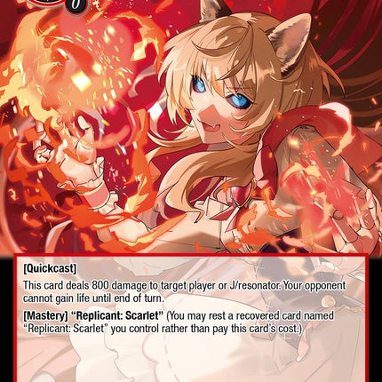 Scarlet's Explosion (TWS-030 N) [The War of the Suns]