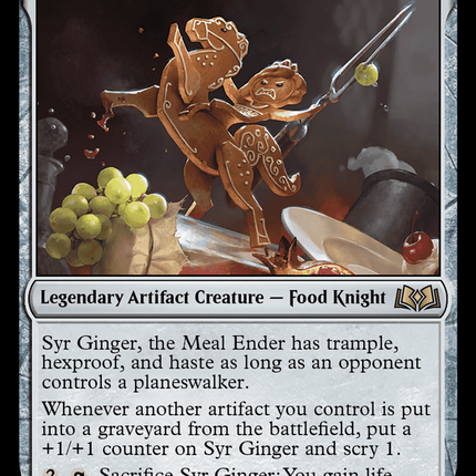 Syr Ginger, the Meal Ender [Wilds of Eldraine]
