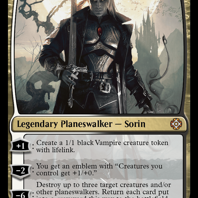 Sorin, Lord of Innistrad [The Lost Caverns of Ixalan Commander]