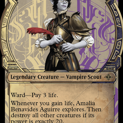 mtg ixalan vampire cards Amalia Benavides Aguirre (Showcase) [The Lost Caverns of Ixalan] – TokenMTG