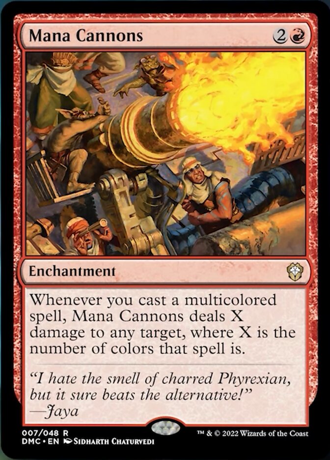 Mana Cannons [Dominaria United Commander] – TokenMTG