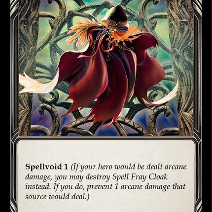Spell Fray Cloak [BOL006] (Monarch Boltyn Blitz Deck)