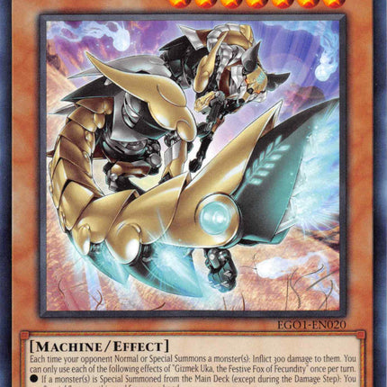 Gizmek Uka, the Festive Fox of Fecundity [EGO1-EN020] Common