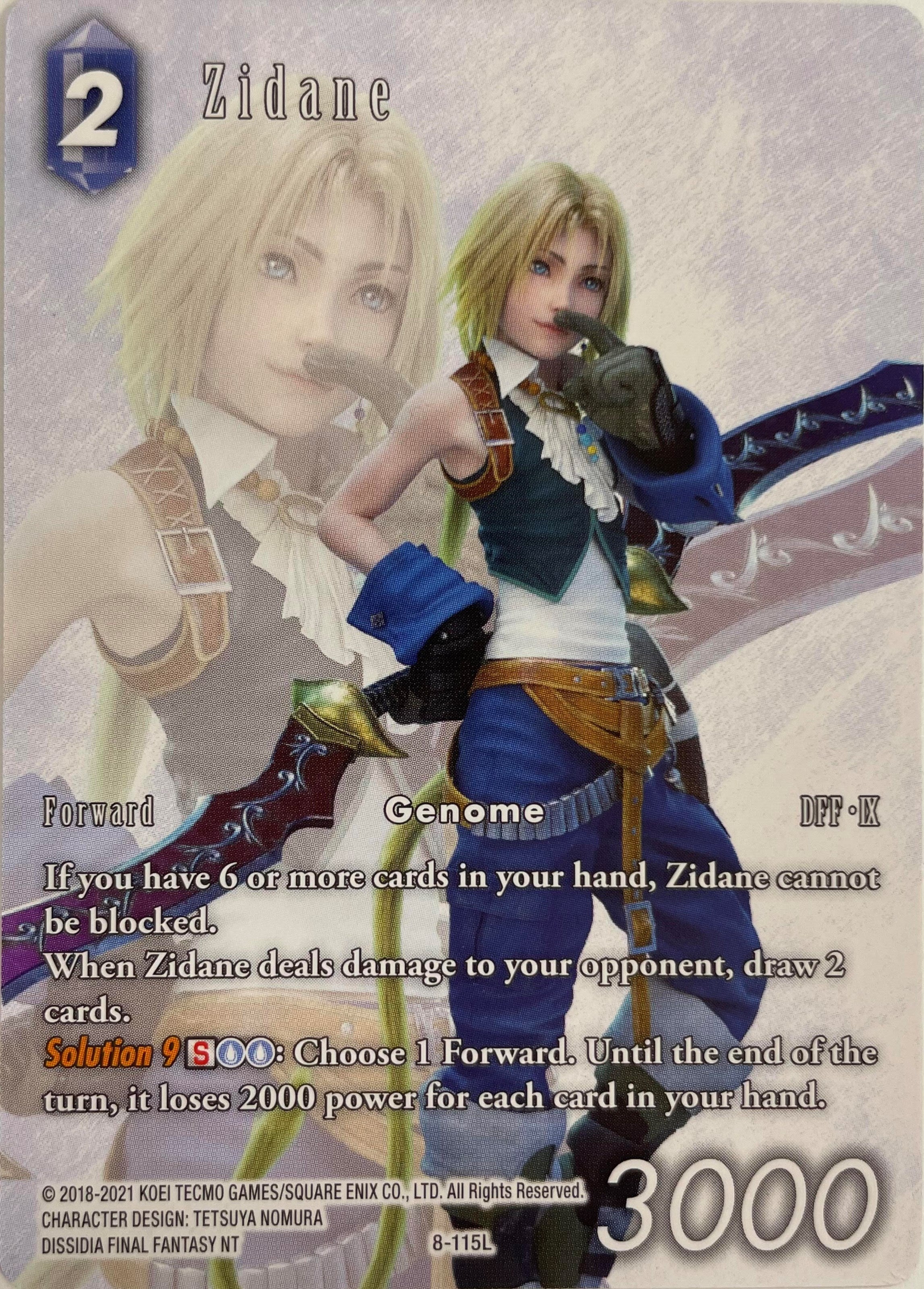 zidane mtg card Zidane, Tantalus-Dieb MTG - Magic: The GatheringFINAL FANTASY #518 (Deutsch)