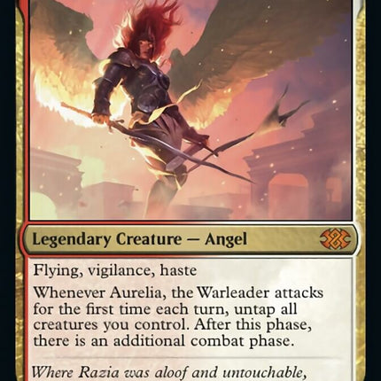 Aurelia, the Warleader [Double Masters 2022]