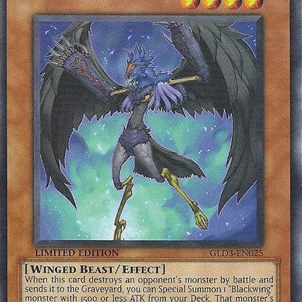 Blackwing - Shura the Blue Flame [GLD3-EN025] Common