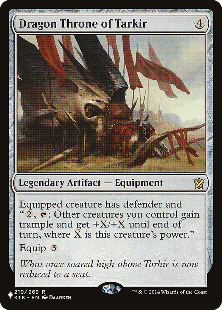 mtg tarkir card list Dragon Throne of Tarkir [The List] – TokenMTG