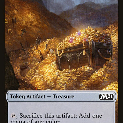 Soldier // Treasure Double-Sided Token [Core Set 2021 Tokens]