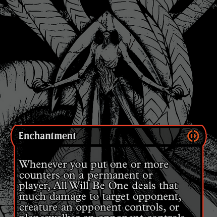 mtg all will be one card prices All Will Be One (Oil Slick Raised Foil) [Phyrexia: All Will Be One] –  TokenMTG
