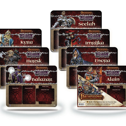Ultra PRO: Playmat - Pathfinder (7 Wrath of the Righteous Base Set Character Mats)