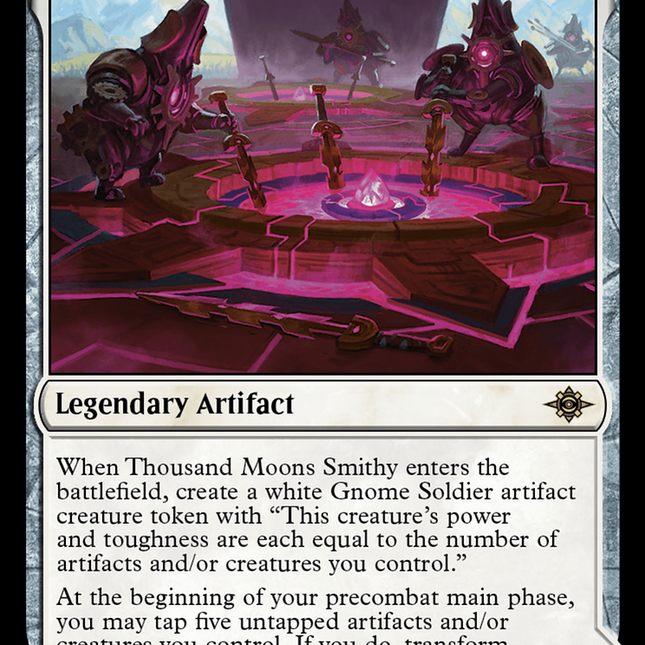 Thousand Moons Smithy // Barracks of the Thounsand [The Lost Caverns of Ixalan]