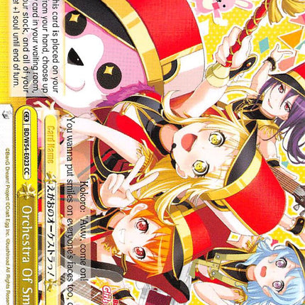 Orchestra Of Smiles! (BD/W54-E023 CC) [BanG Dream! Girls Band Party!]