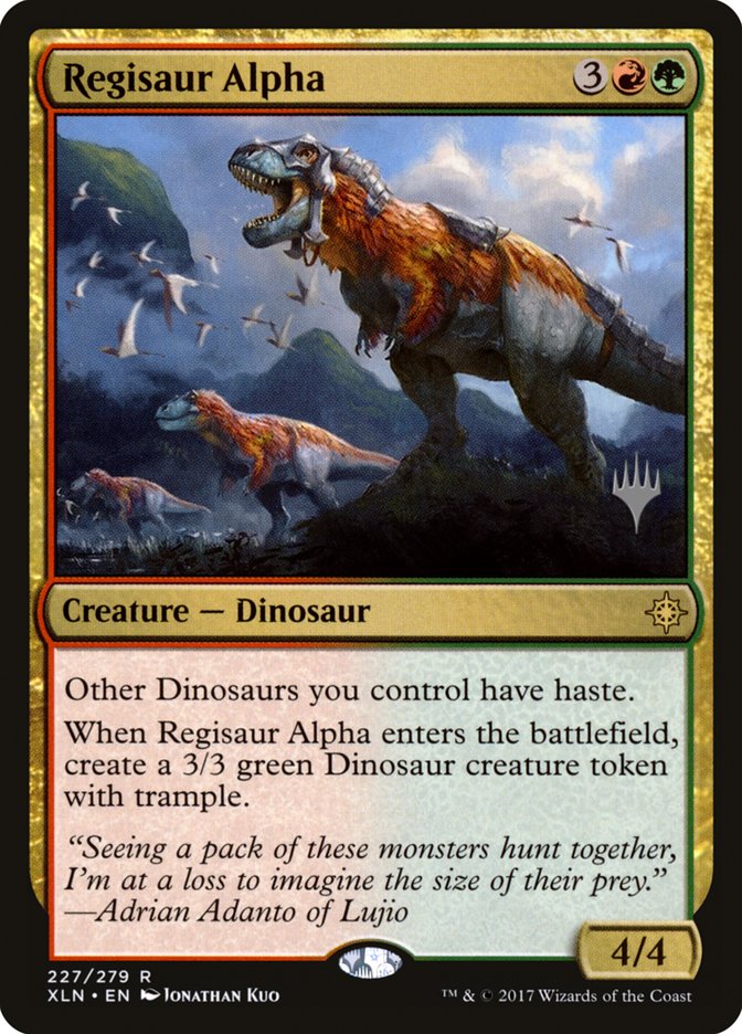Regisaur Alpha (Promo Pack) [Ixalan Promos] – TokenMTG