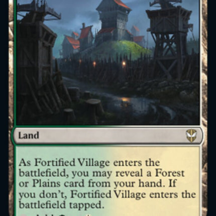 Fortified Village [Streets of New Capenna Commander]