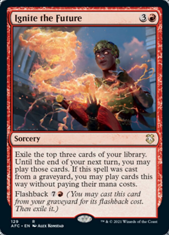 Ignite the Future [Dungeons & Dragons: Adventures in the Forgotten Rea TokenMTG Ignite the Future [Dungeons & Dragons: Adventures in the Forgotten Rea TokenMTG