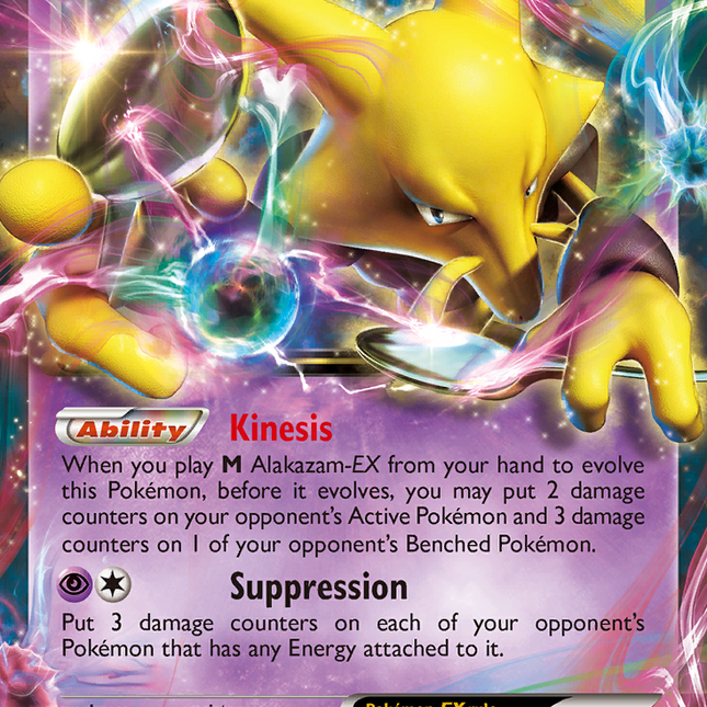 Alakazam EX (25/124) [XY: Fates Collide]