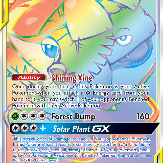 Venusaur & Snivy GX (249/236) [Sun & Moon: Cosmic Eclipse]