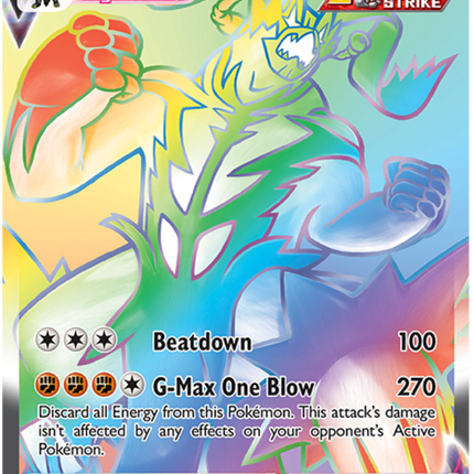 Single Strike Urshifu VMAX (167/163) [Sword & Shield: Battle Styles]