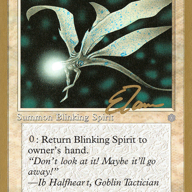 Blinking Spirit (Eric Tam) [Pro Tour Collector Set]