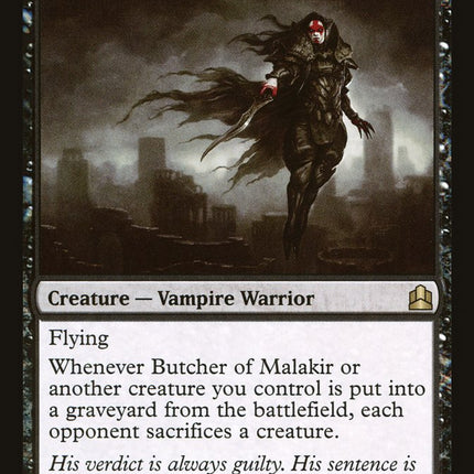 Butcher of Malakir [Commander 2011]