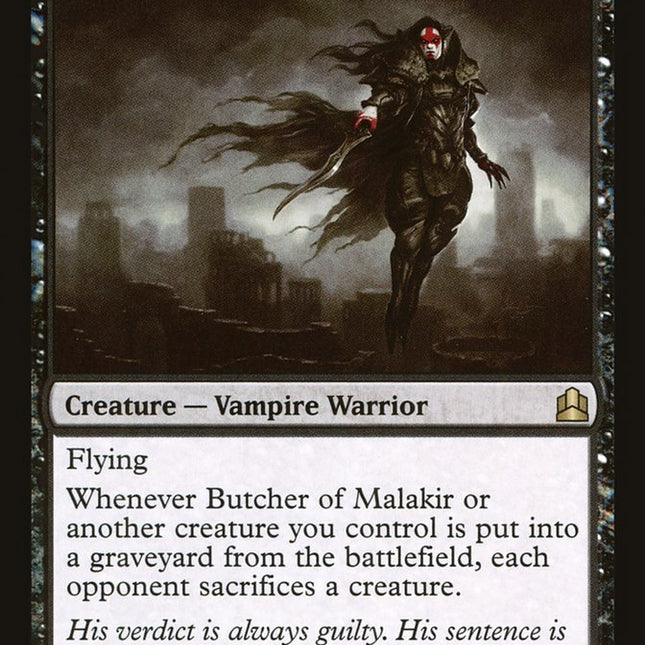 Butcher of Malakir [Commander 2011]