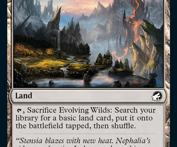 Evolving Wilds [Innistrad: Midnight Hunt] – TokenMTG