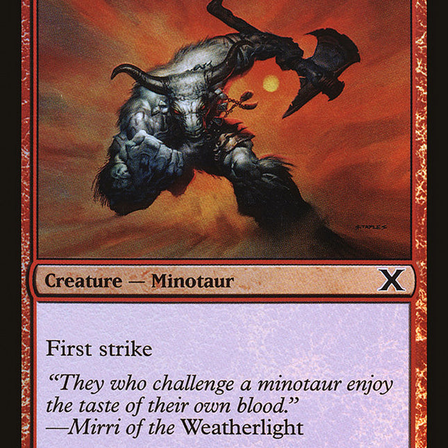 Anaba Bodyguard (Premium Foil) [Tenth Edition]