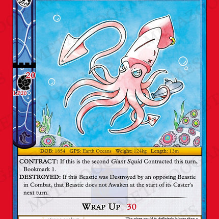 Giant Squid [Cryptid Nation: UFO First Edition]