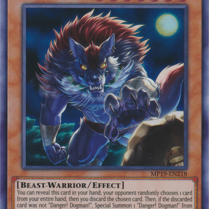 Danger! Dogman! [MP19-EN218] Ultra Rare