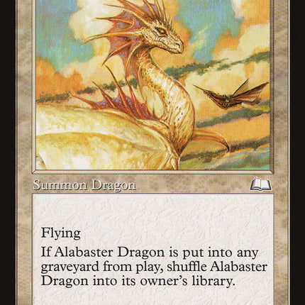 Alabaster Dragon [Weatherlight]